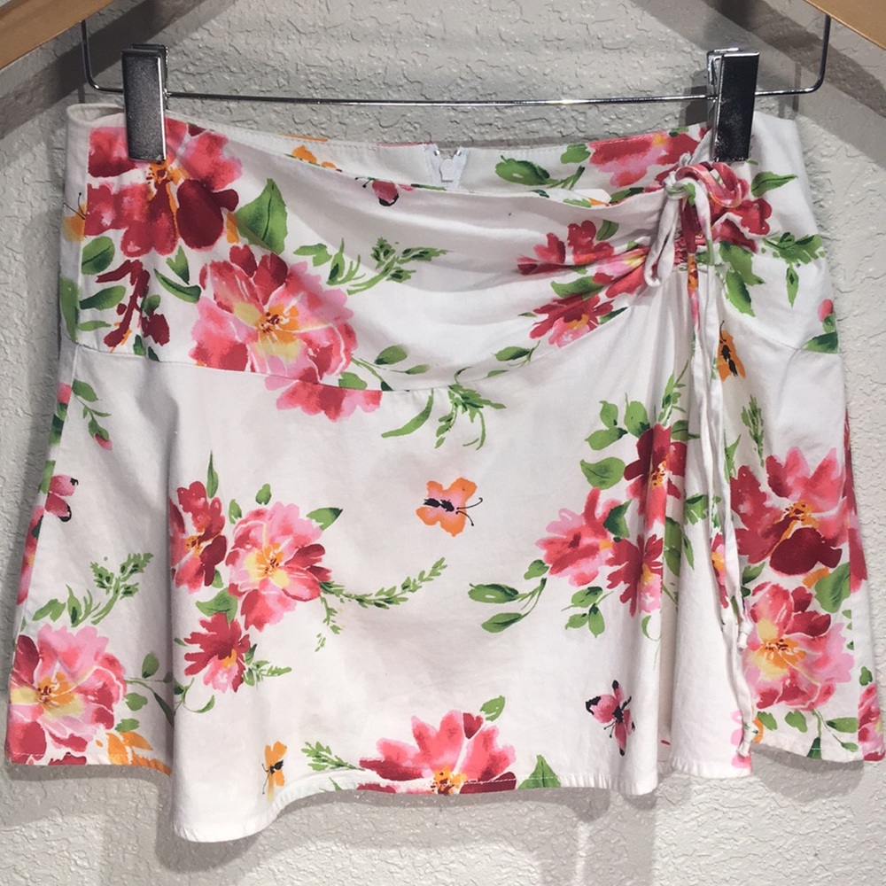 Small One Love Mini skirt Cute Floral fabric